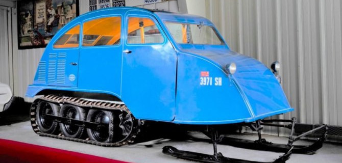 На продажу выставлен уникальный вездеход Bombardier