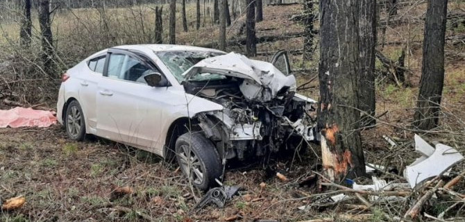Женщина и ребенок погибли в ДТП в Железногорском районе Курской области