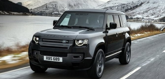 В России начались продажи Land Rover Defender с V8