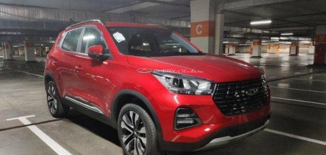 В России замечен электромобиль от Chery