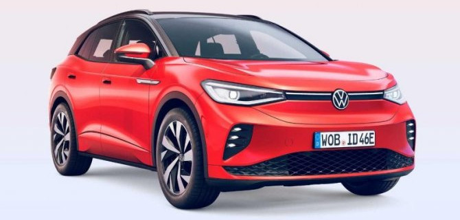 Представлен «заряженный» электрокроссовер Volkswagen ID.4 GTX