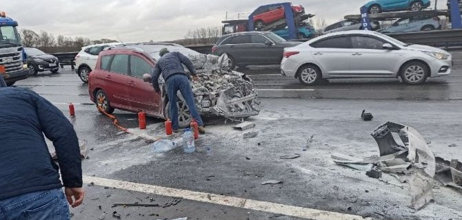 В ДТП на КАД пострадал 5-летний ребенок