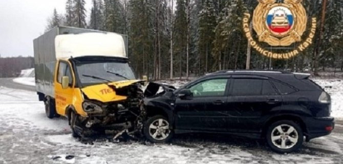 7-летняя девочка пострадала в ДТП в Прионежском районе Карелии