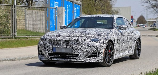 Сфотографирован новый BMW 2-Series Coupe