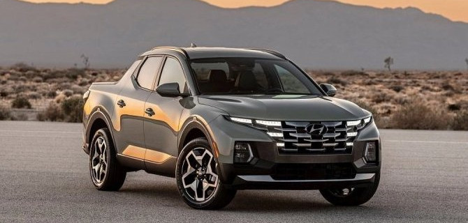 Появился конфигуратор нового пикапа Hyundai Santa Cruz