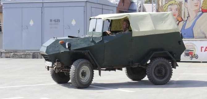 В России восстановлен уникальный броневик времён Великой Отечественной войны