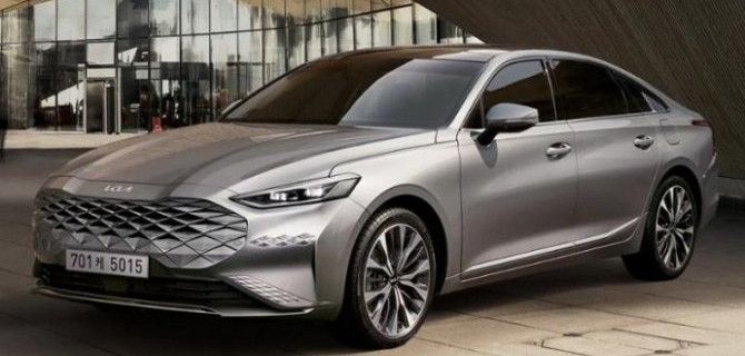 Представлена гибридная модификация седана KIA K8