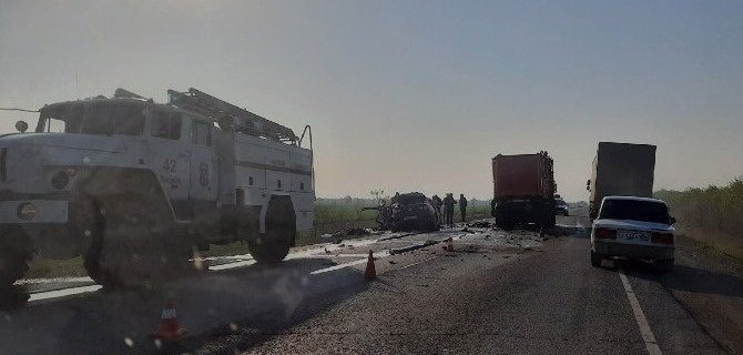 Три человека погибли в ДТП в Тоцком районе Оренбургской области