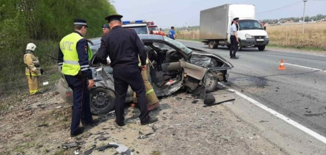 По вине пьяного водителя в ДТП в Ульяновской области погиб человек
