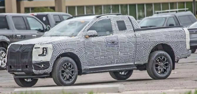 В США появились прототипы нового Ford Ranger