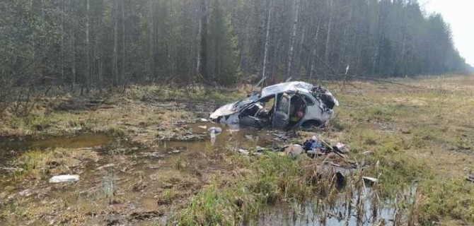 Пожилой водитель погиб в ДТП в Вологодской области