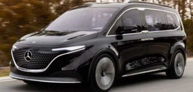 Представлен прототип электрического минивэна Mercedes-Benz EQT