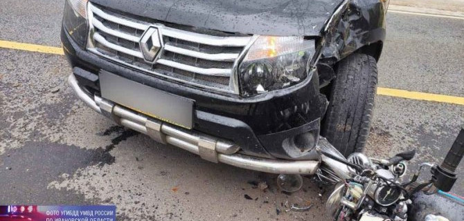 Водитель мопеда погиб в ДТП в Юрьевецком районе Ивановской области