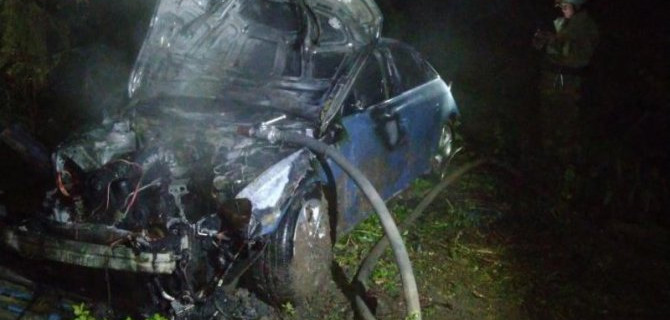 Пассажир иномарки погиб в ДТП в Кашинском районе Тверской области