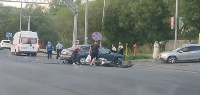 Мотоциклист погиб в ДТП во Владимире
