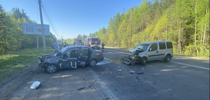 Пассажирка такси погибла в ДТП в Сыктывкаре