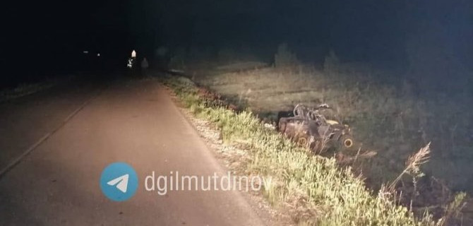 В Башкирии опрокинулся снегоболотоход – водитель погиб