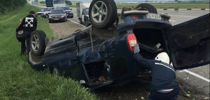 Младенец пострадал в ДТП под Армавиром