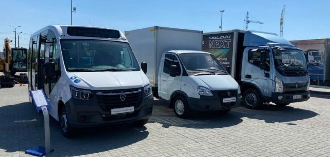 АВТОРИТЭЙЛ представил автомобили в Челябинске на выставке «Уральский автосалон. Коммерческий транспорт 2021»
