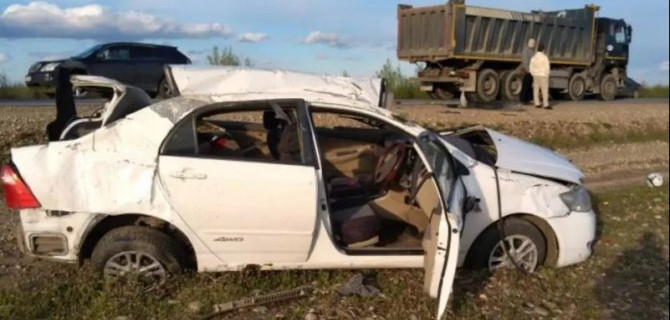 Женщина и двое детей пострадали в ДТП в Усольском районе