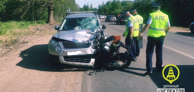 Двое детей на скутере погибли в ДТП в Ленобласти
