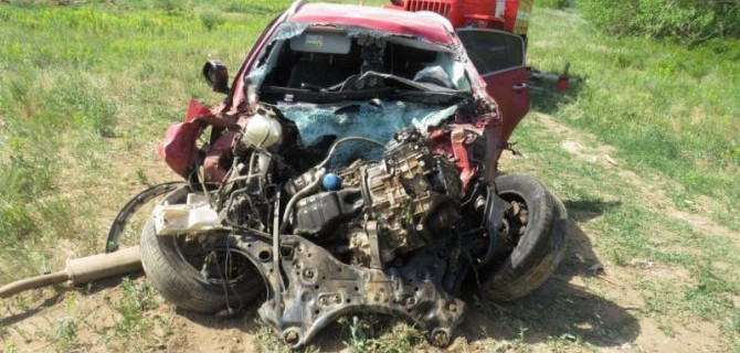 В ДТП с нефтевозом в Ташлинском районе погиб человек