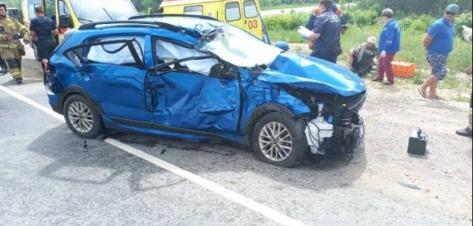 Трое взрослых и ребенок пострадали в ДТП в Саратовской области