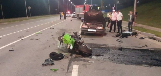 Два водителя погибли в ДТП с мотоциклом в Волгограде