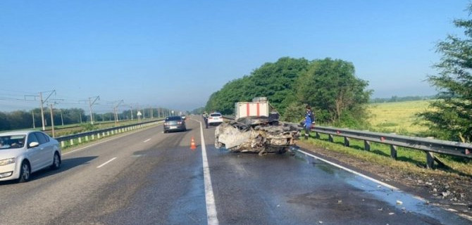 В ДТП в Усть-Лабинском районе погиб человек