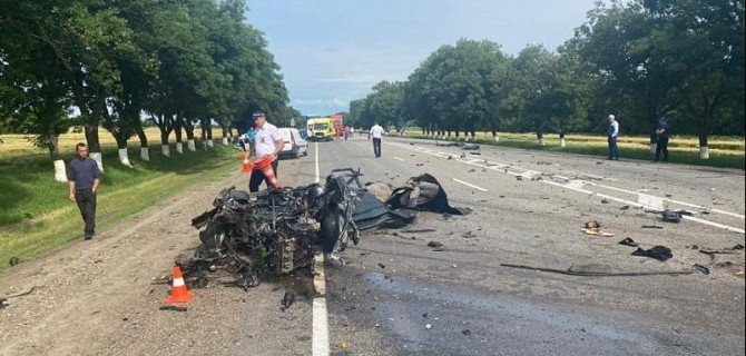 Ребенок погиб в ДТП в Успенском районе Краснодарского края