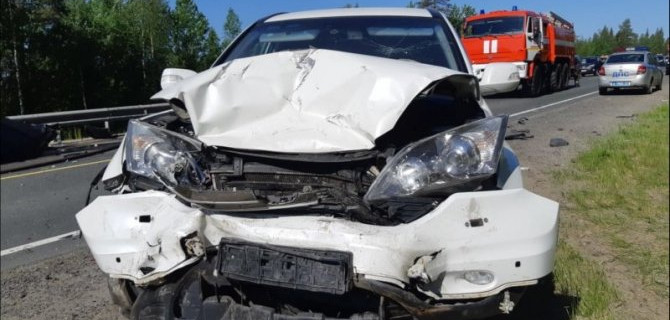 Три человека пострадали в ДТП в Кандалакшском районе Мурманской области