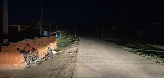 Ехал с выключенными фарами: под Ростовом 16-летний подросток на скутере попал в ДТП