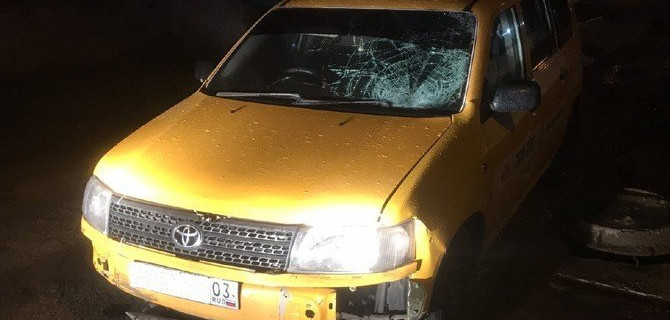 В Улан-Удэ водитель сбил пешехода и скрылся