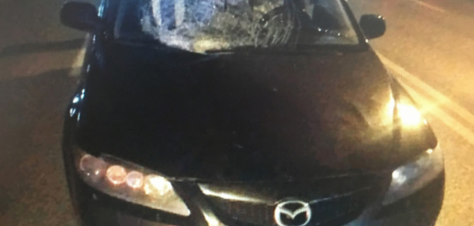 В Омске пьяный водитель сбил пешехода