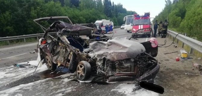 В ДТП в Пермском крае погиб мужчина
