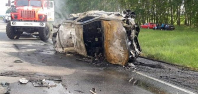 Шесть человек погибли в ДТП в Башкирии