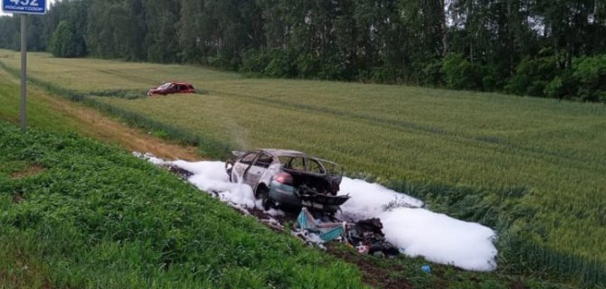 Ребенок погиб в ДТП в Тамбовской области