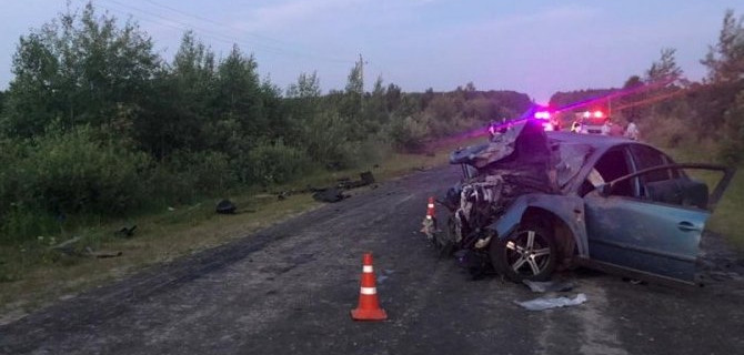 В Брянской области — лобовое столкновение: двое погибших