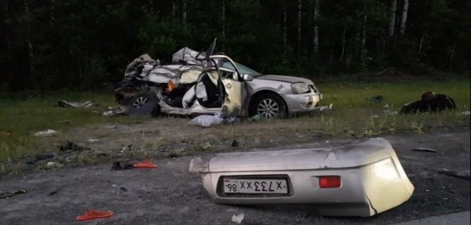 Двое взрослых и ребенок погибли в ДТП в Тюменской области