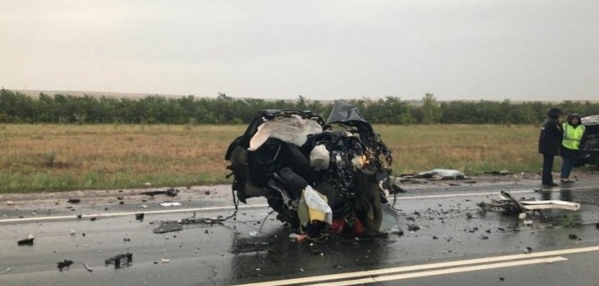 Женщина-водитель погибла в ДТП на трассе Оренбург – Орск
