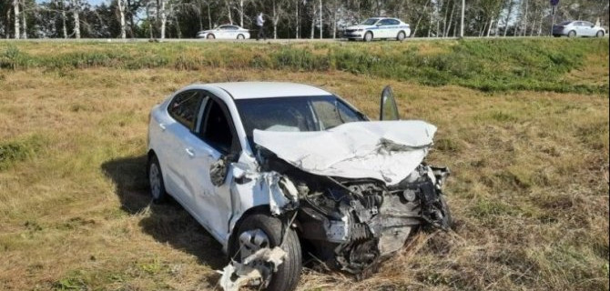 В Стерлитамакском районе Башкирии в ДТП погибли мужчина и женщина