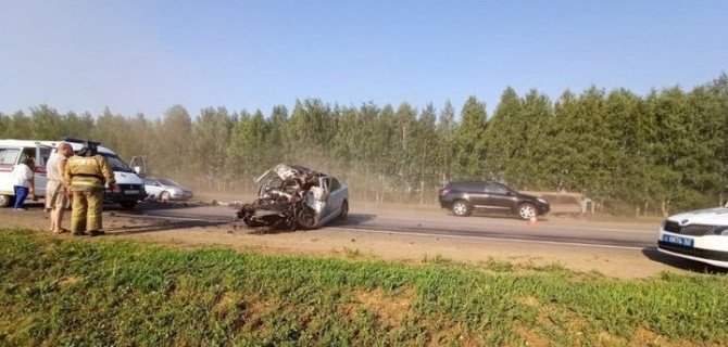 Три человека погибли в ДТП в Рязанской области