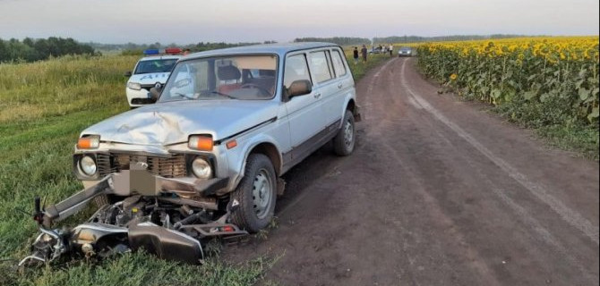13-летний водитель мопеда погиб в ДТП в Башкирии