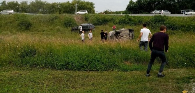 Женщина пострадала в ДТП в Новосибирской области