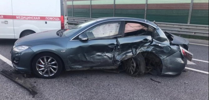 Три человека пострадали в ДТП на М-11 в Торжокском районе Тверской области