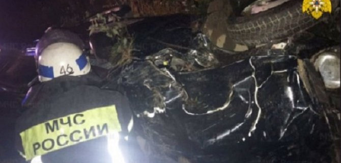 Четыре человека пострадали при опрокидывании «Нивы» под Калугой