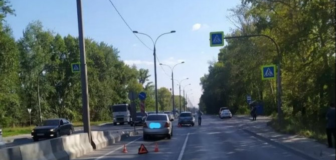 В ДТП в Новосибирске пострадал ребенок