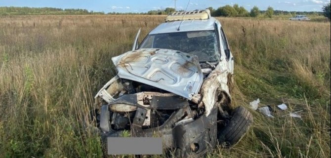 Водитель «Лады» погиб в ДТП в Лихославльскогом районе Тверской области