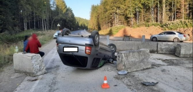 Три человека пострадали по вине пьяного водителя в Красноярском крае