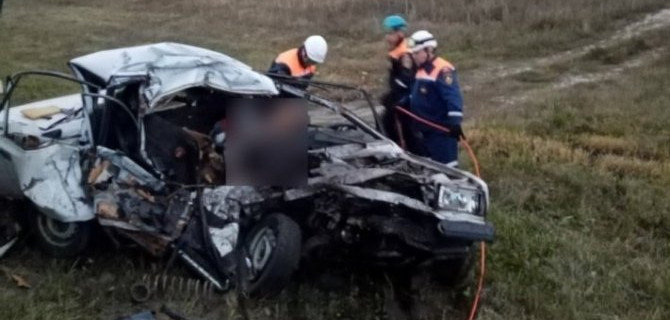 Водитель ВАЗа погиб в ДТП под Пензой